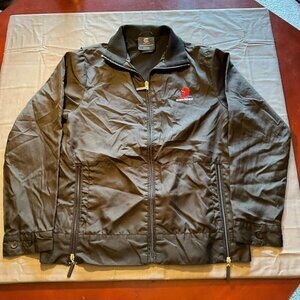 Y2K Sony Music Rare 00s Promo Industry Windbreaker Full-Zip Jacket (Small)